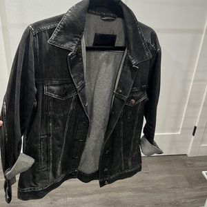 Denim dark gray jacket